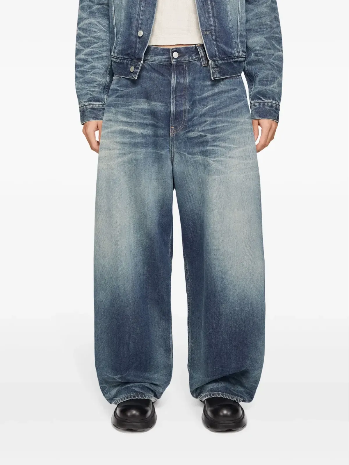 Acne Studios ワイドレッグジーンズ - 画像3