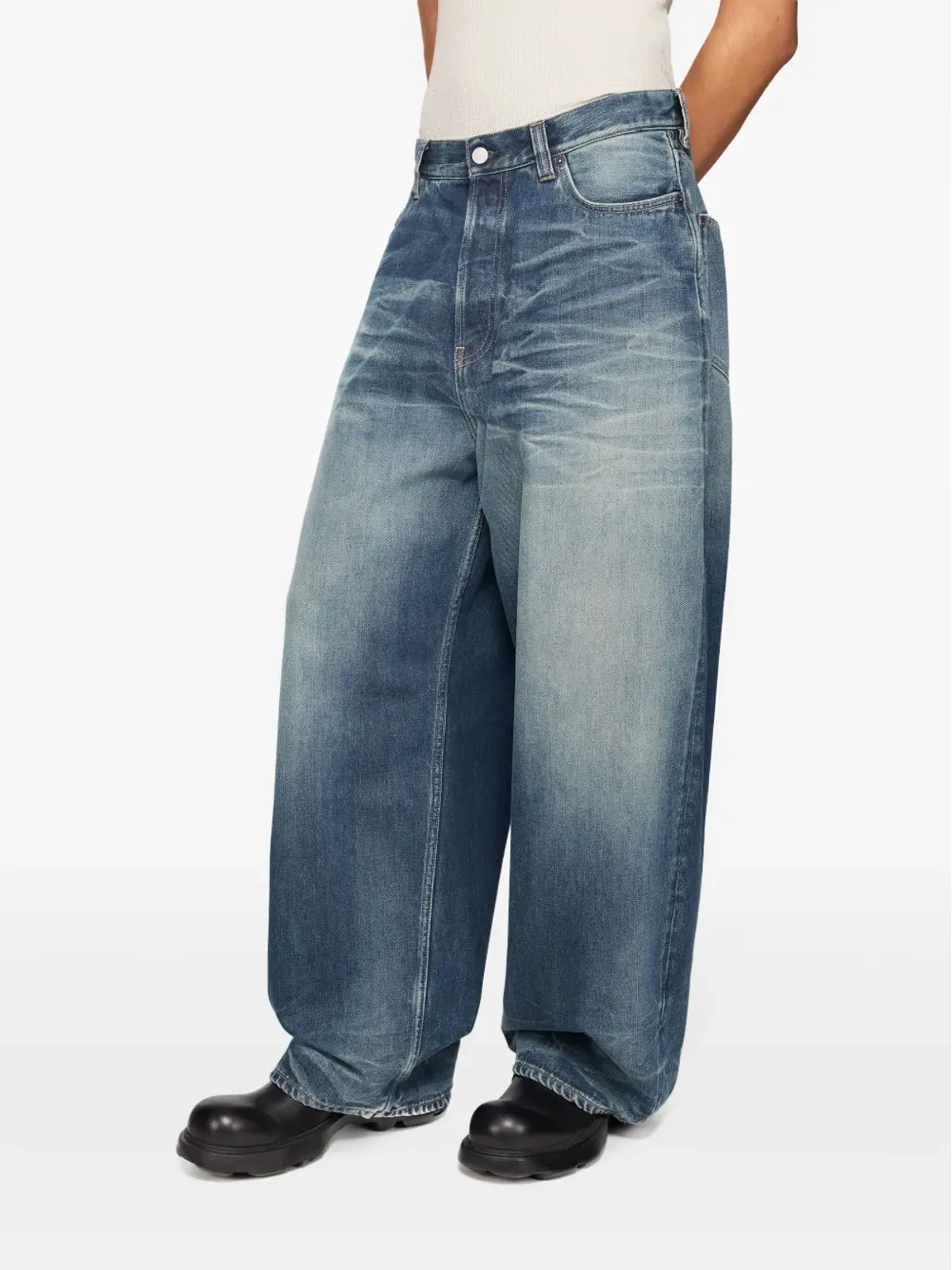 Acne Studios ワイドレッグジーンズ - 画像4