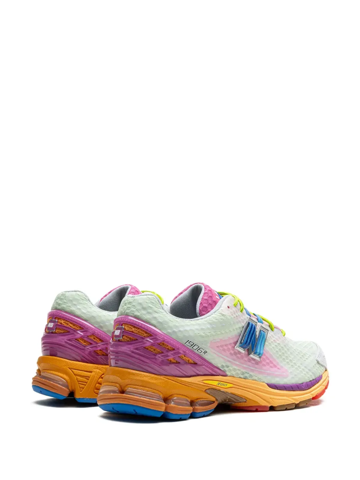 New Balance x Action Bronson 1906R ローズウォーター スニーカー グリーン - 画像3