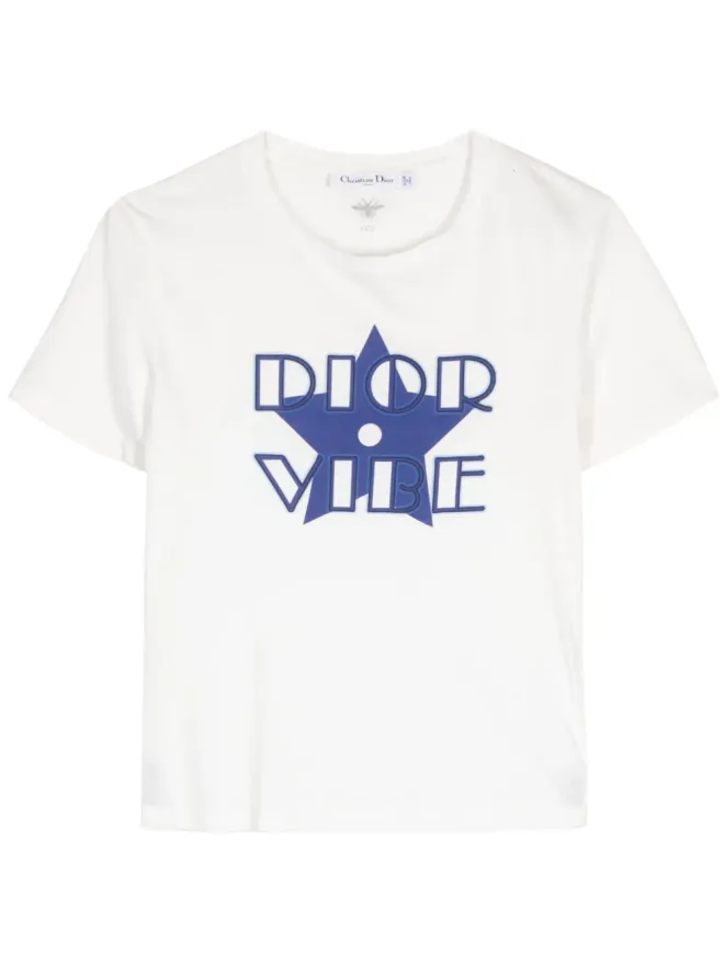 Christian Dior Pre-Owned ビンテージ Christian Dior Pre-Owned ロゴプリント Tシャツの商品画像