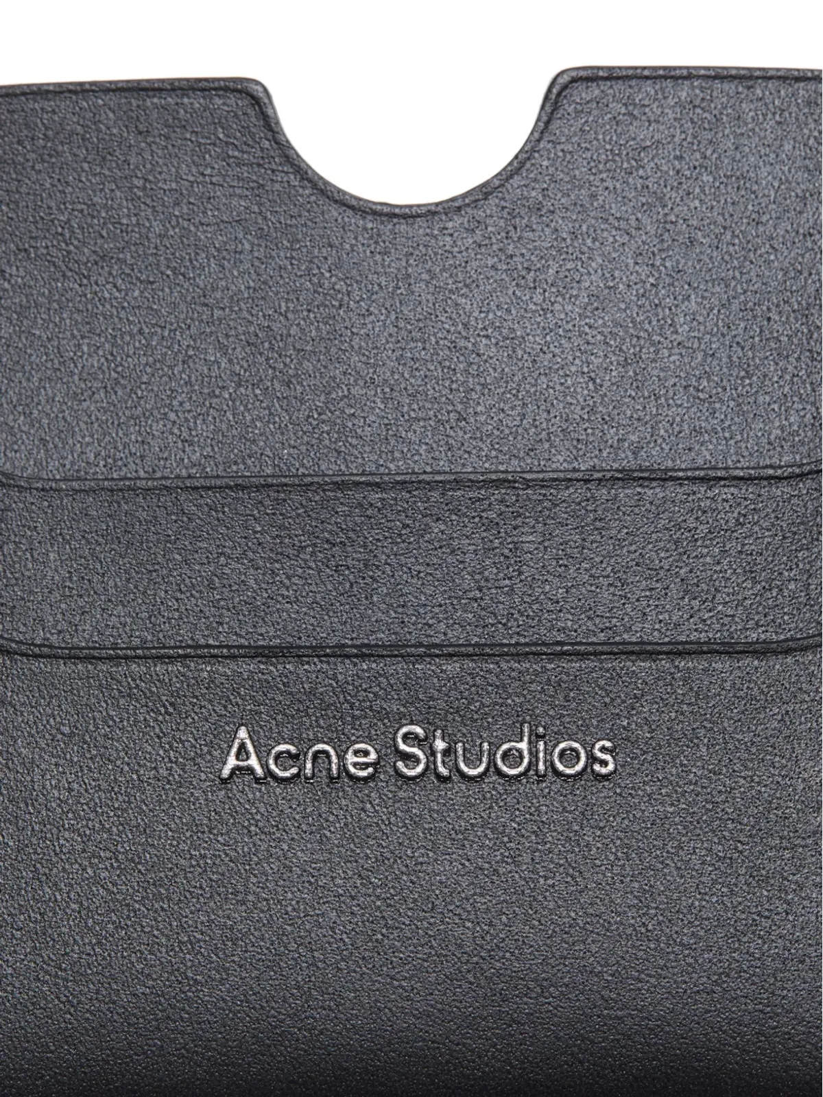 Acne Studios レザー カードホルダー - 画像3
