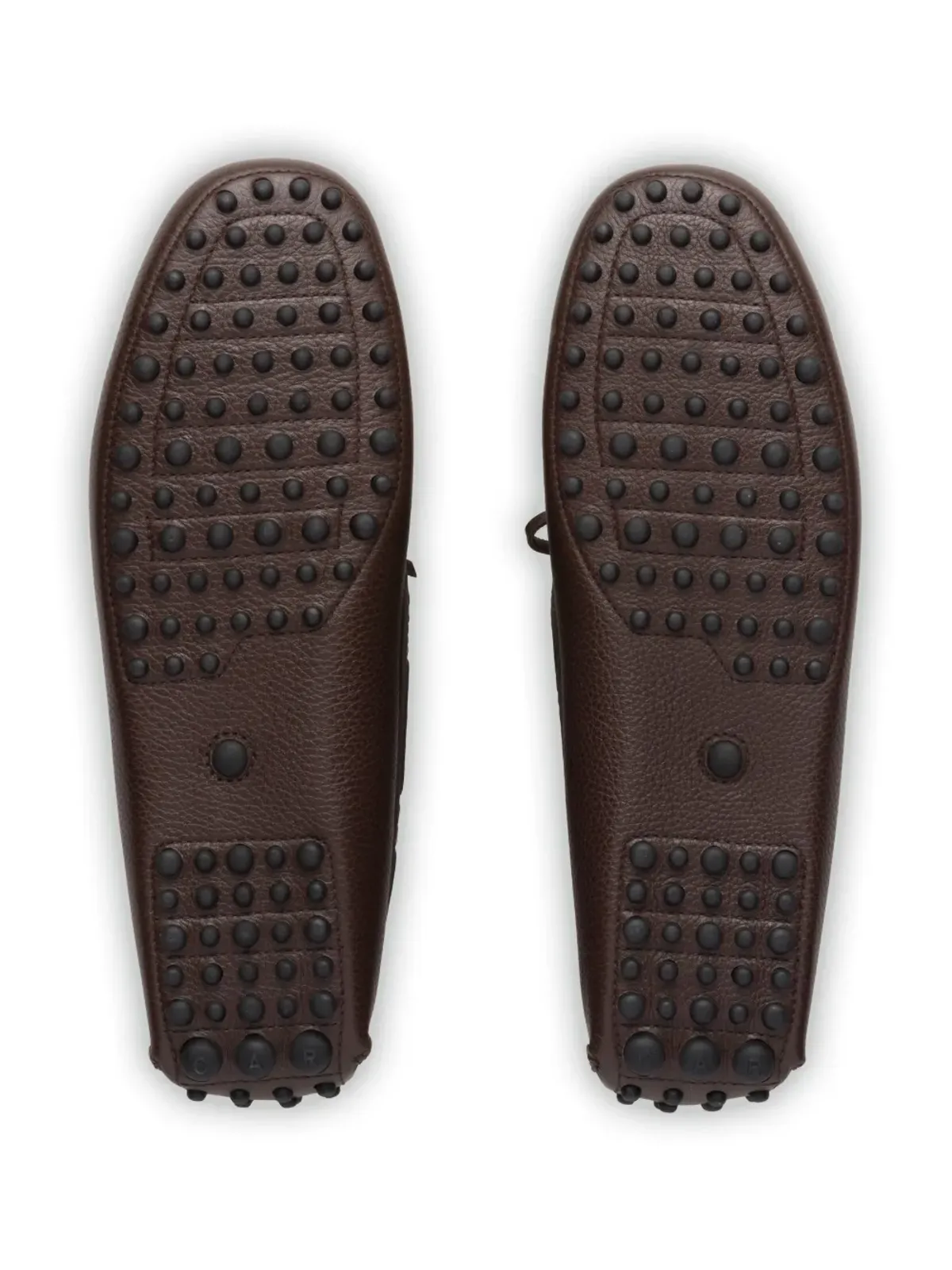 Car Shoe グレインレザー ドライビングシューズ - ブラウン - 画像5