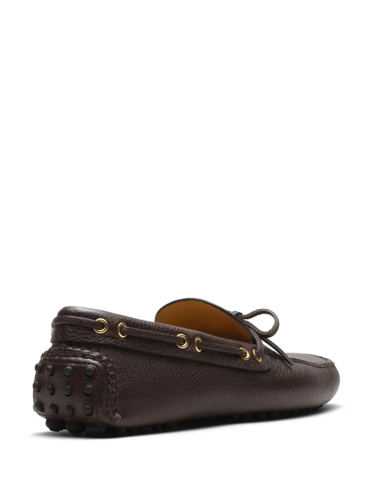 Car Shoe グレインレザー ドライビングシューズ - ブラウン - 画像3