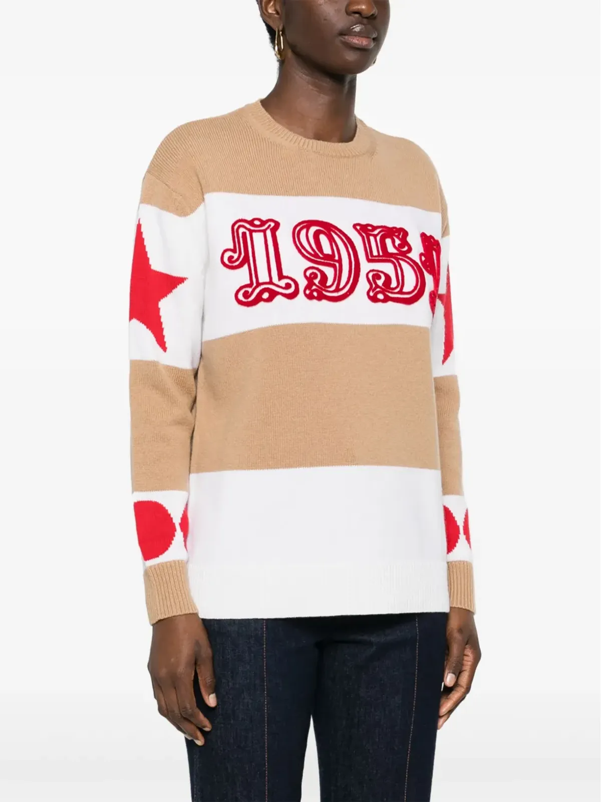 Max Mara Dirce 1951モチーフストライプニット - 画像3