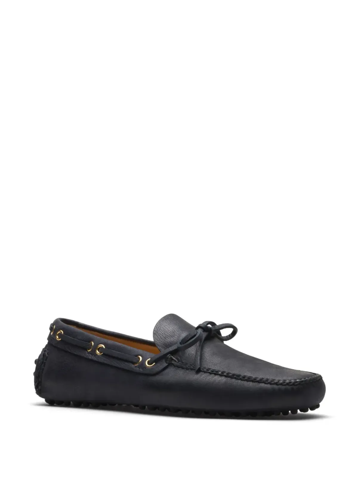 Car Shoe レースアップ レザー ボートシューズ - 画像2
