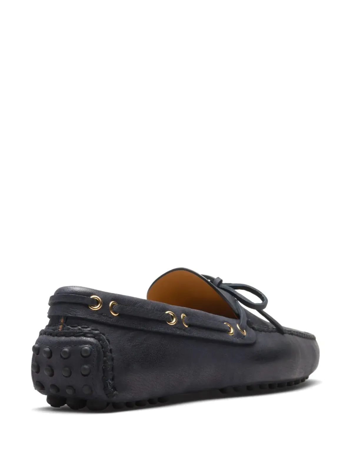 Car Shoe レースアップ レザー ボートシューズ - 画像3