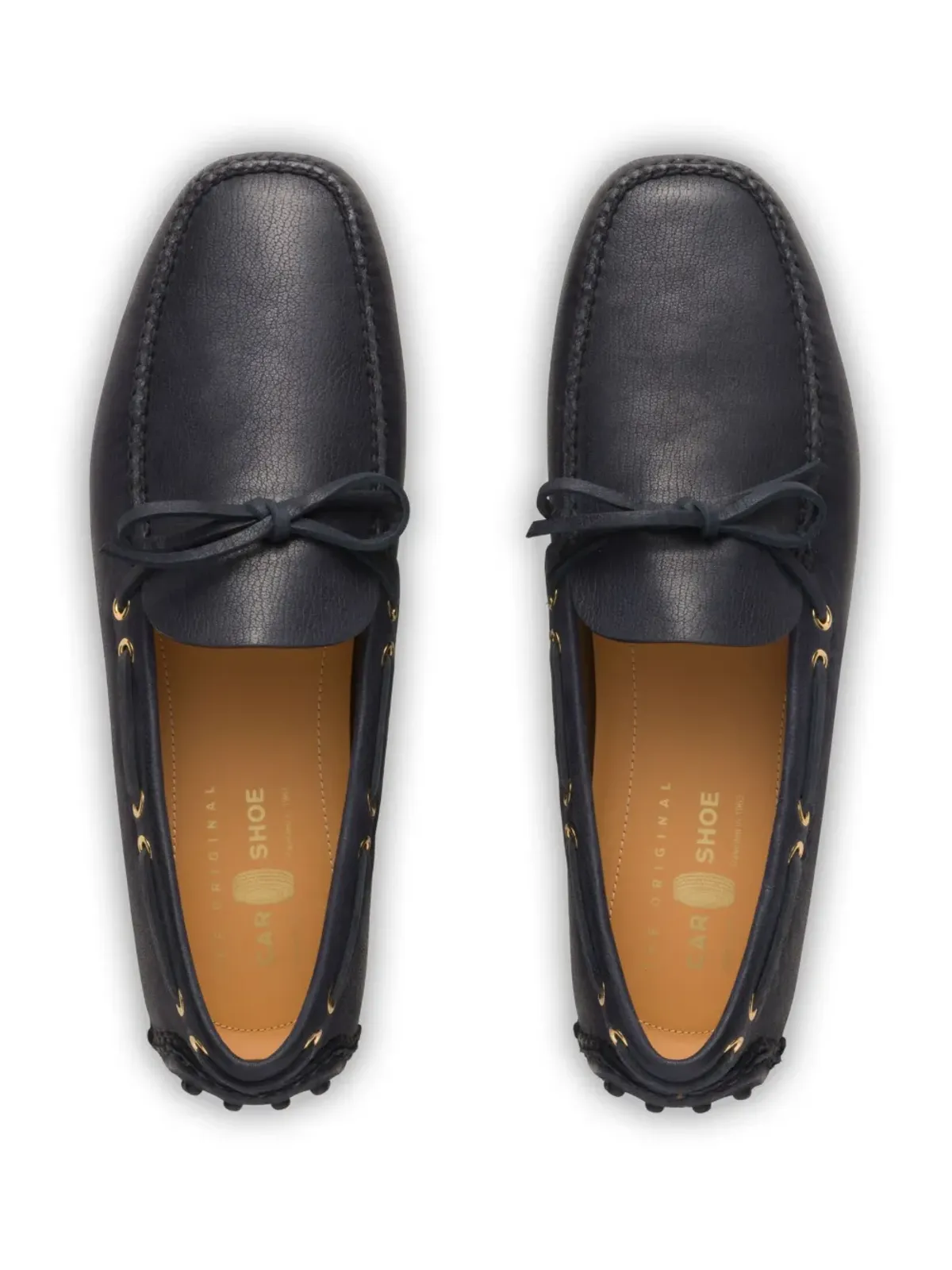 Car Shoe レースアップ レザー ボートシューズ - 画像4