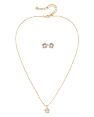 Nina Ricci ビンテージ 1980年代 ネックレスとイヤリングのセット - サムネイル1