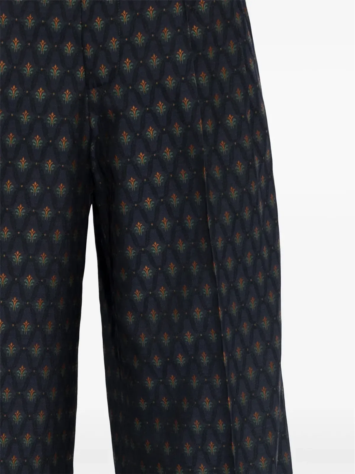 ETRO ジオメトリックプリント パラッツォパンツ - ブルー - 画像5