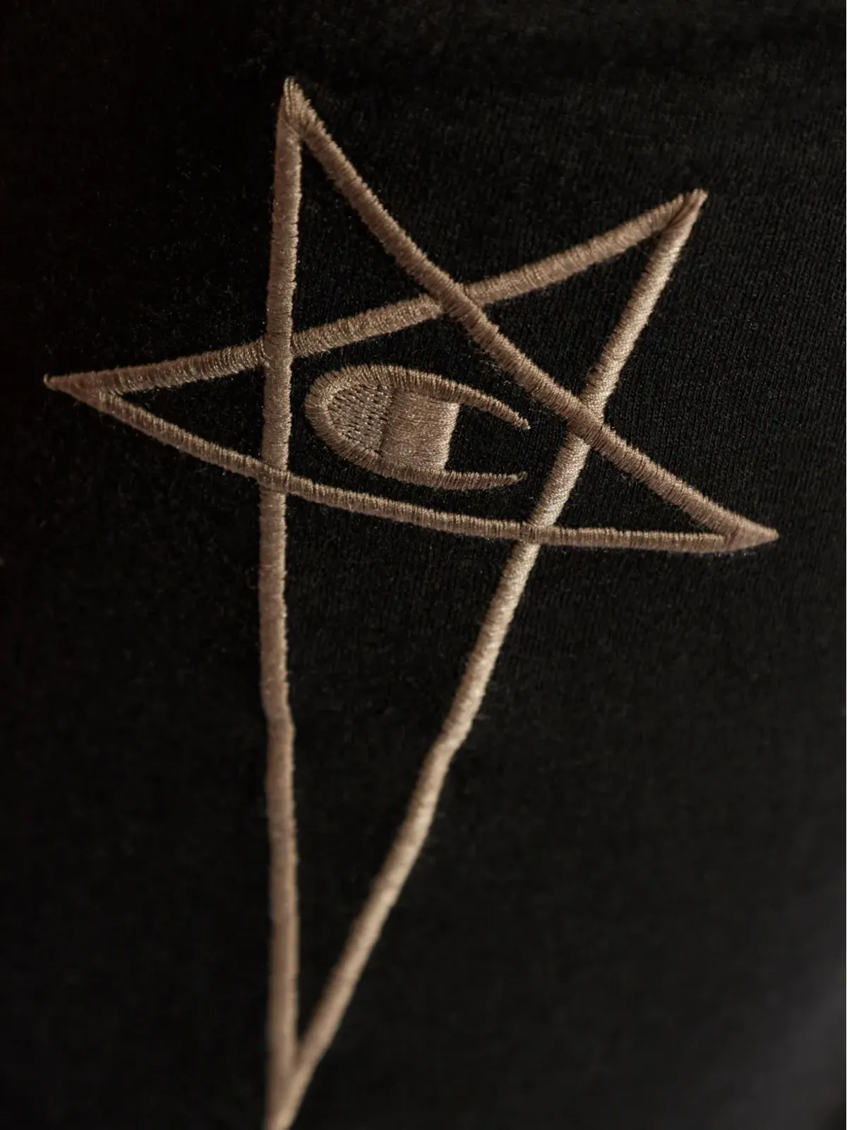 Rick Owens X Champion Sacrimini ロゴ刺繍ミニスカート - 画像5
