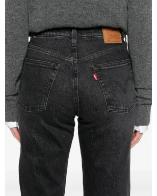 Levi's 501 ミッドライズ・ストレートジーンズ - グレー - サムネイル5