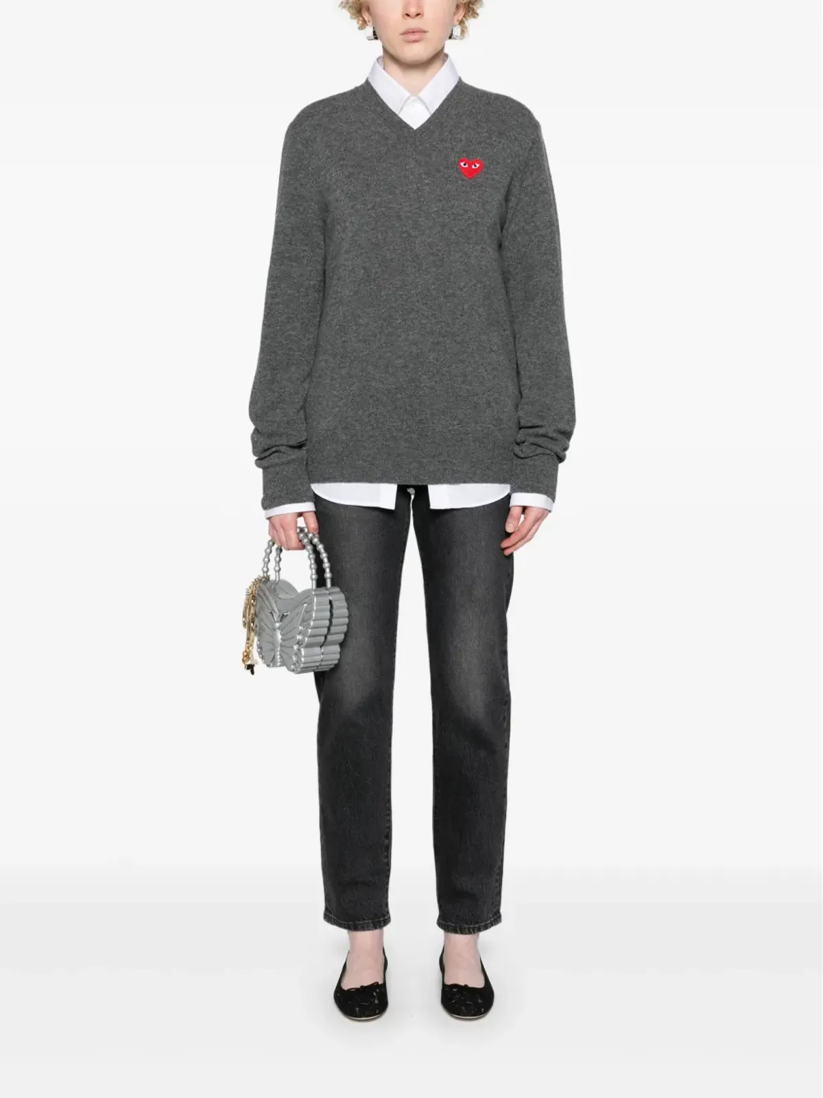 Levi's 501 ミッドライズ・ストレートジーンズ - グレー - 画像2