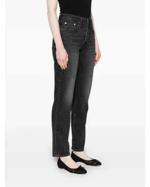 Levi's 501 ミッドライズ・ストレートジーンズ - グレー - サムネイル3