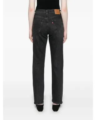 Levi's 501 ミッドライズ・ストレートジーンズ - グレー - サムネイル4