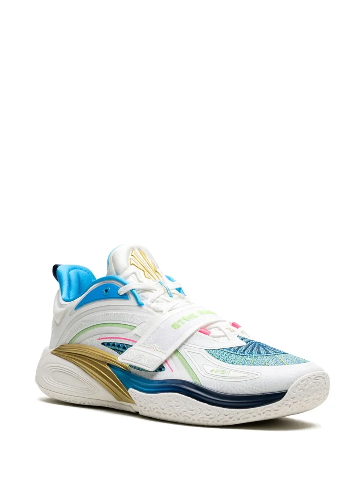 ANTA KAI 1 "Playoffs White" sneakers - 画像2