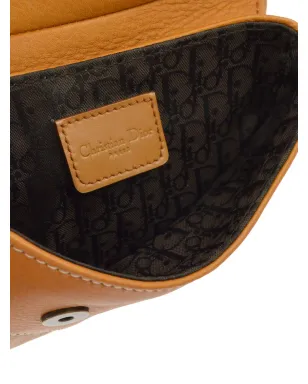 Christian Dior ビンテージ 2003年ミニ サドル クラッチバッグ - ブラウン - サムネイル4