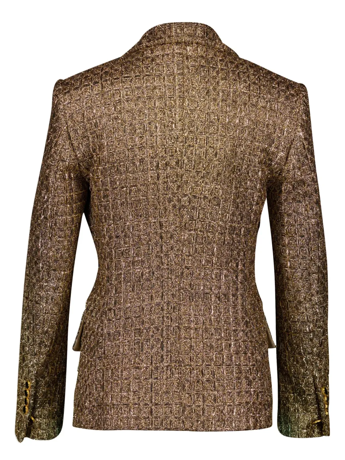 TOM FORD ツイードのシングルブレスト ブレザー - ゴールド - 画像2