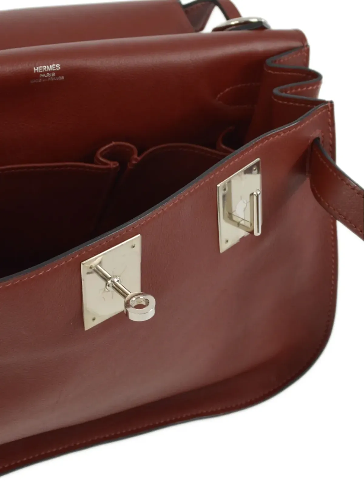Hermès ビンテージ 2010 Jypsière 28 ショルダーバッグ - レッド - 画像4