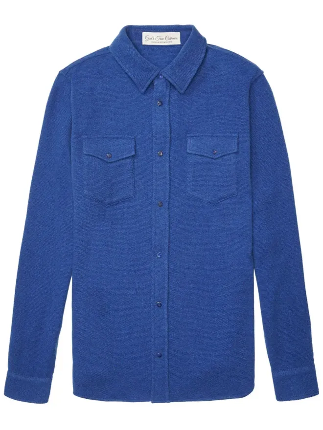 GOD'S TRUE CASHMERE GOD'S TRUE CASHMERE カシミア オーバーシャツの商品画像