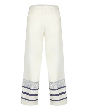 Baziszt ストライプ柄 ドローコード付き ストレートパンツ - サムネイル2
