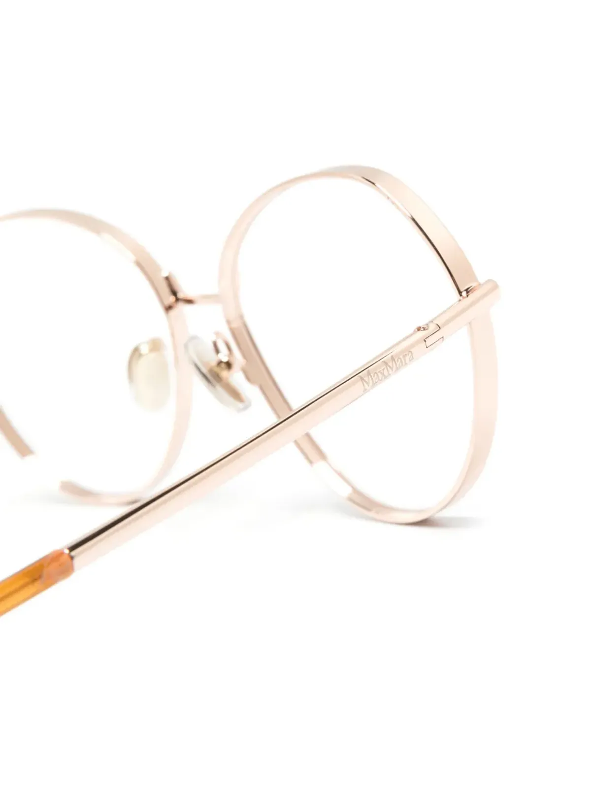 Max Mara Eyewear ジオメトリックフレーム眼鏡 - 画像3