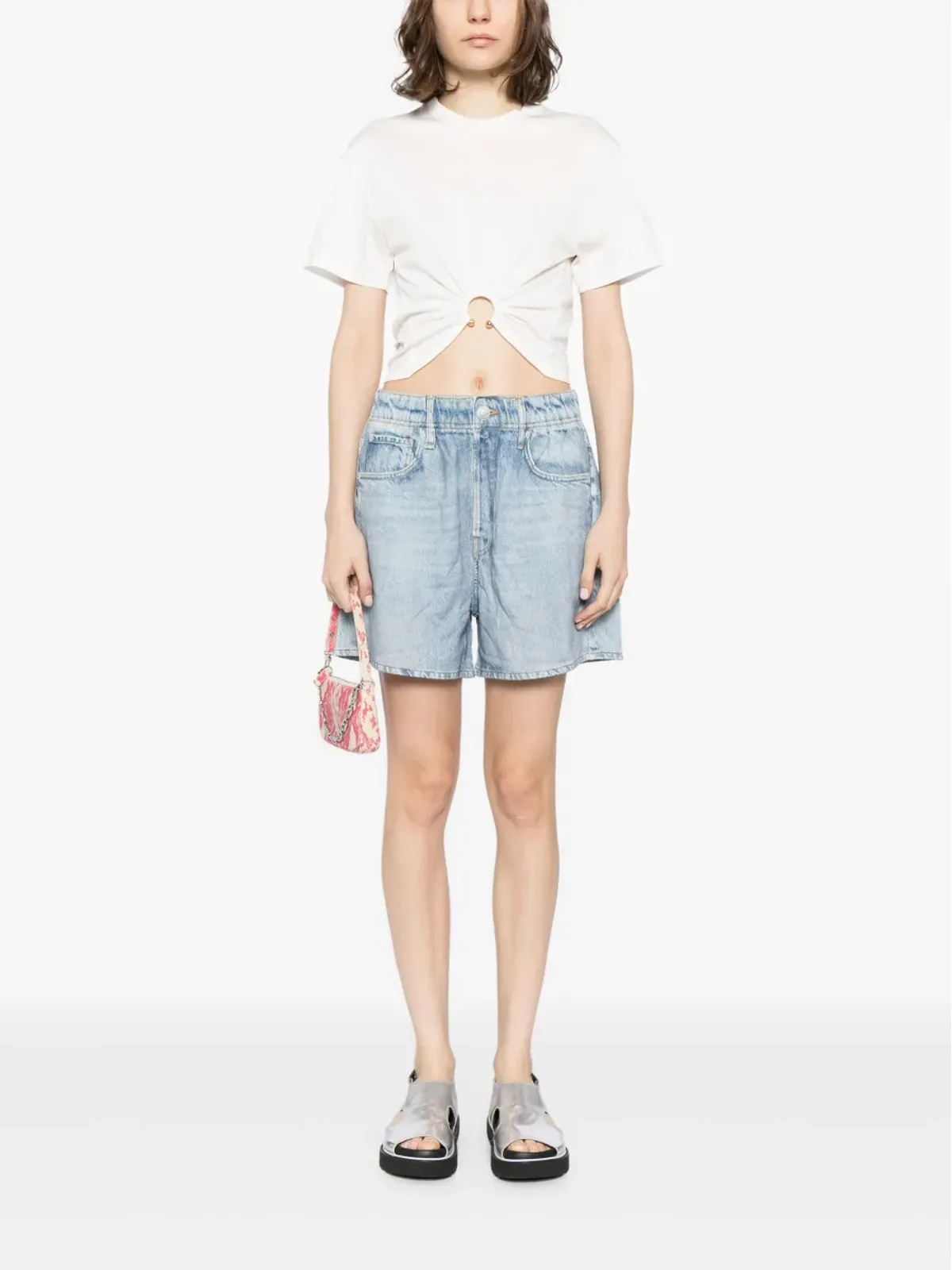rag & bone ミラマー デニムショーツ - 画像2