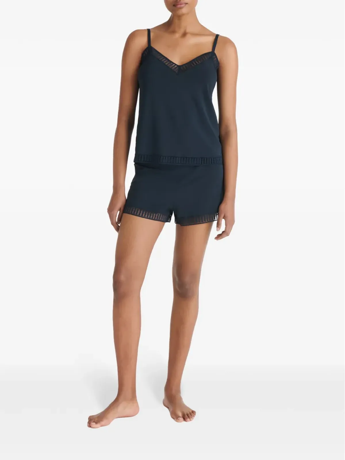 ERES Sandra Graphic V-neck キャミソール - 画像3