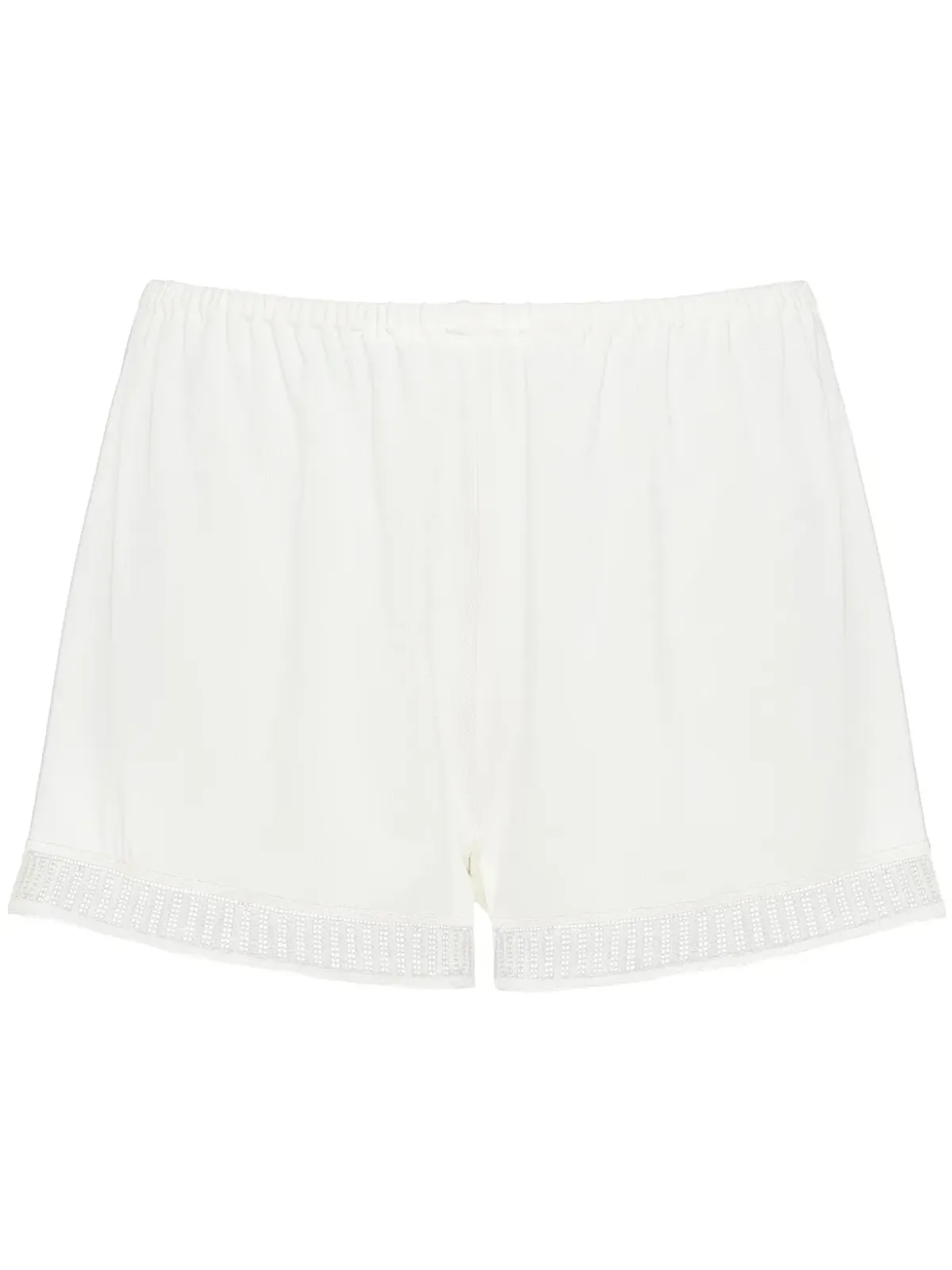 ERES Sylvie Graphic lace-trim shorts - 画像1