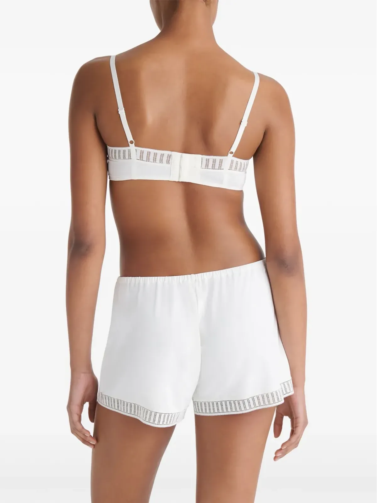 ERES Sylvie Graphic lace-trim shorts - 画像5