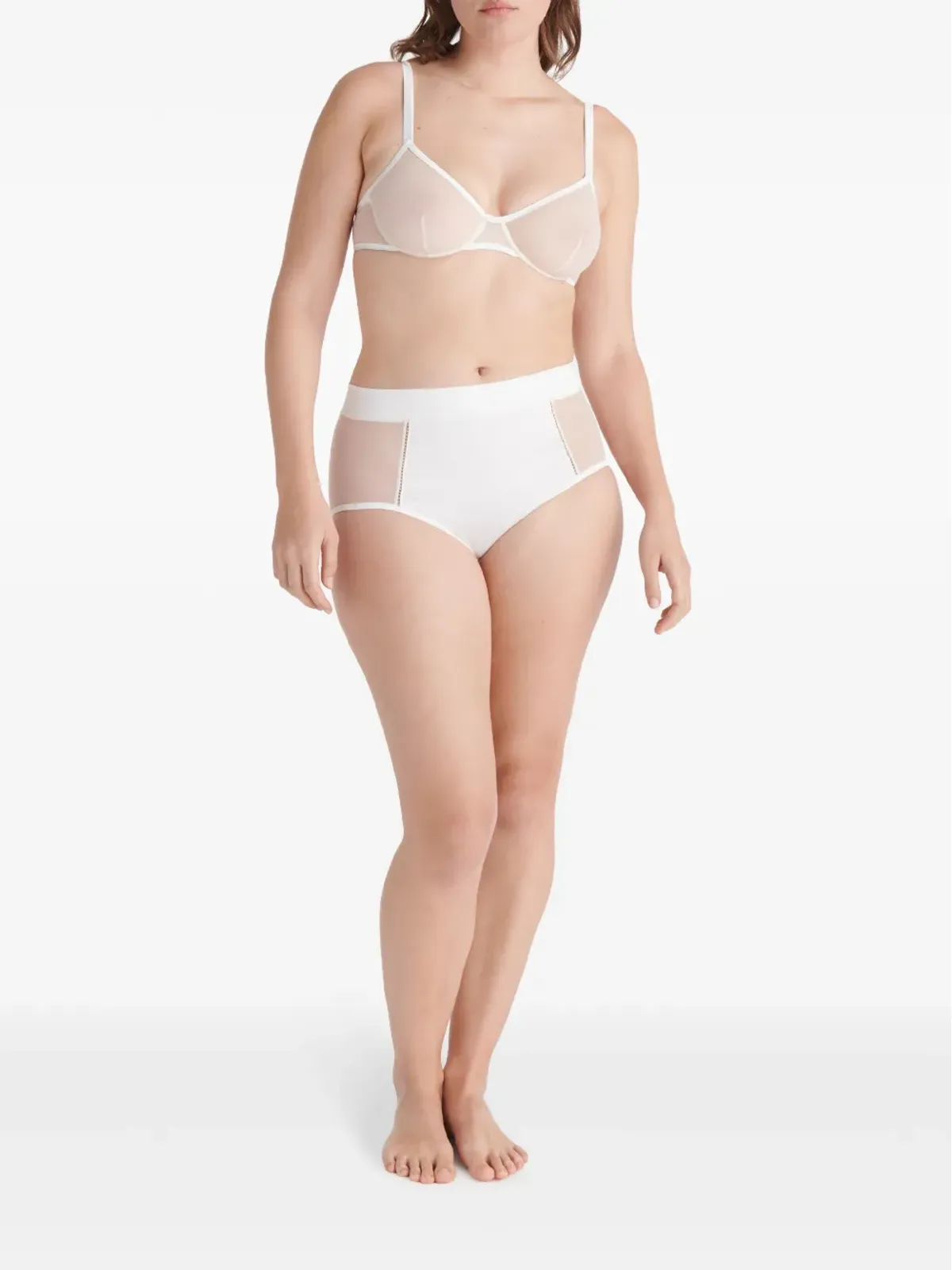 ERES Exalte high-waisted briefs - White - 画像3