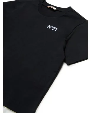 Nº21 Kids カラーブロック コットンTシャツ - サムネイル3