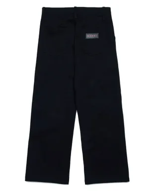 Marni Kids ロゴパッチ ストレートレッグパンツ - サムネイル2