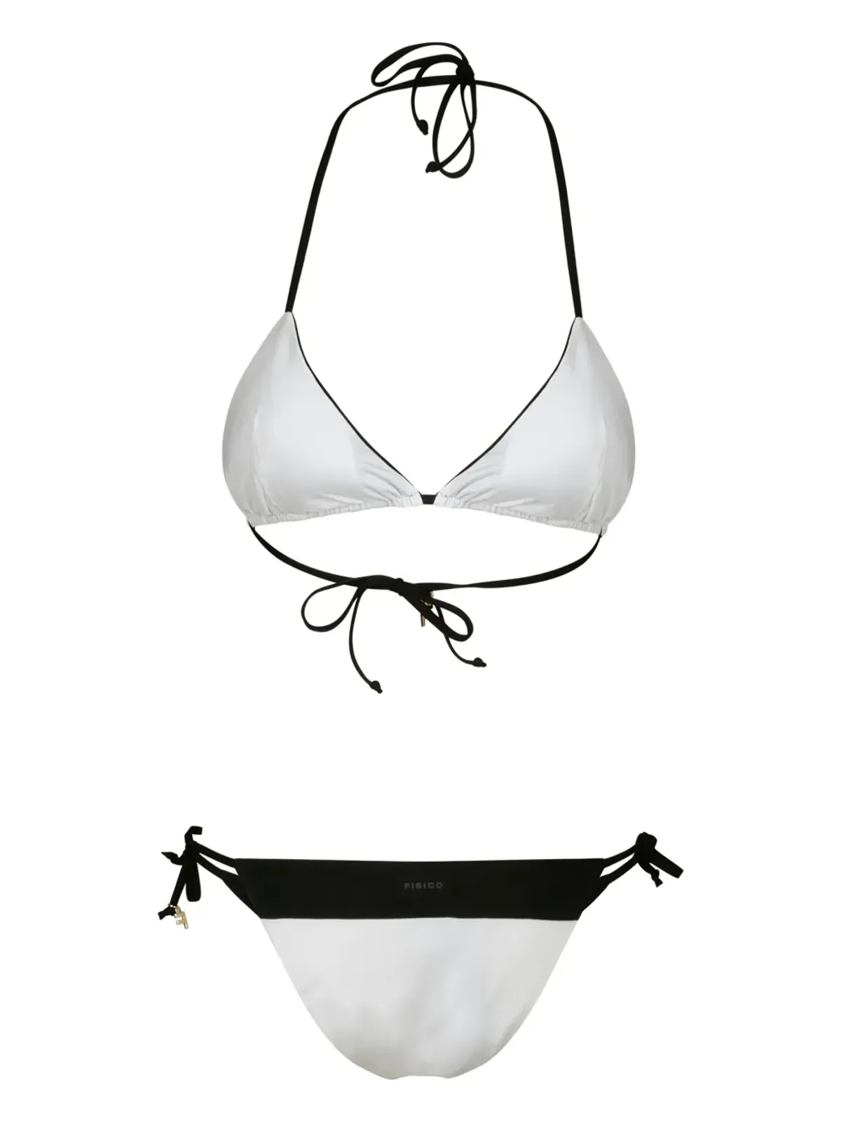 Fisico ツートーンビキニ - White - 画像2