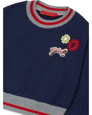 MAX&Co. Kids パッチディテール コットン スウェットシャツ - サムネイル3