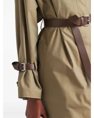Prada ベルテッド トレンチコート - サムネイル5