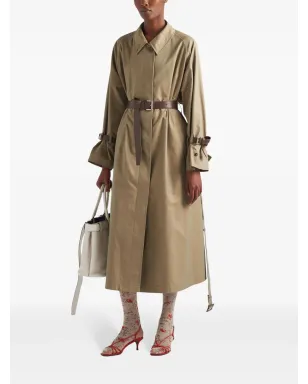 Prada ベルテッド トレンチコート - サムネイル2