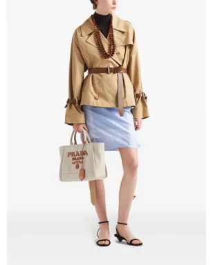 Prada ベルト付きトレンチジャケット - サムネイル2
