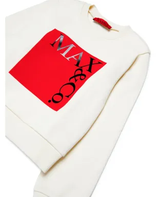 MAX&Co. Kids ロゴプリント コットン スウェットシャツ - サムネイル3