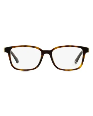 Moncler Eyewear べっ甲調 レクタングルフレーム眼鏡 - サムネイル1