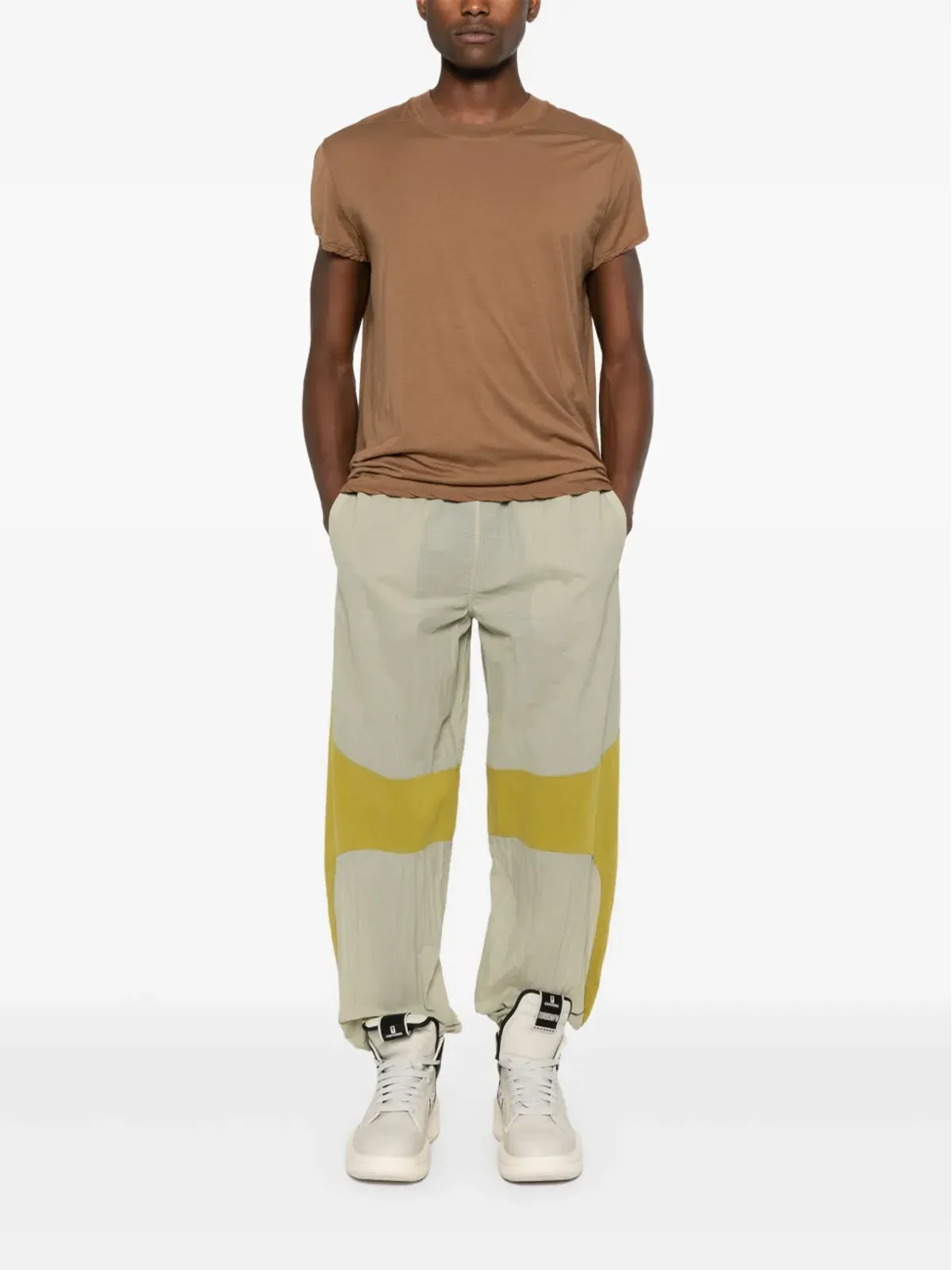 Rick Owens DRKSHDW Small Level オーガニックコットン Tシャツ - 画像2