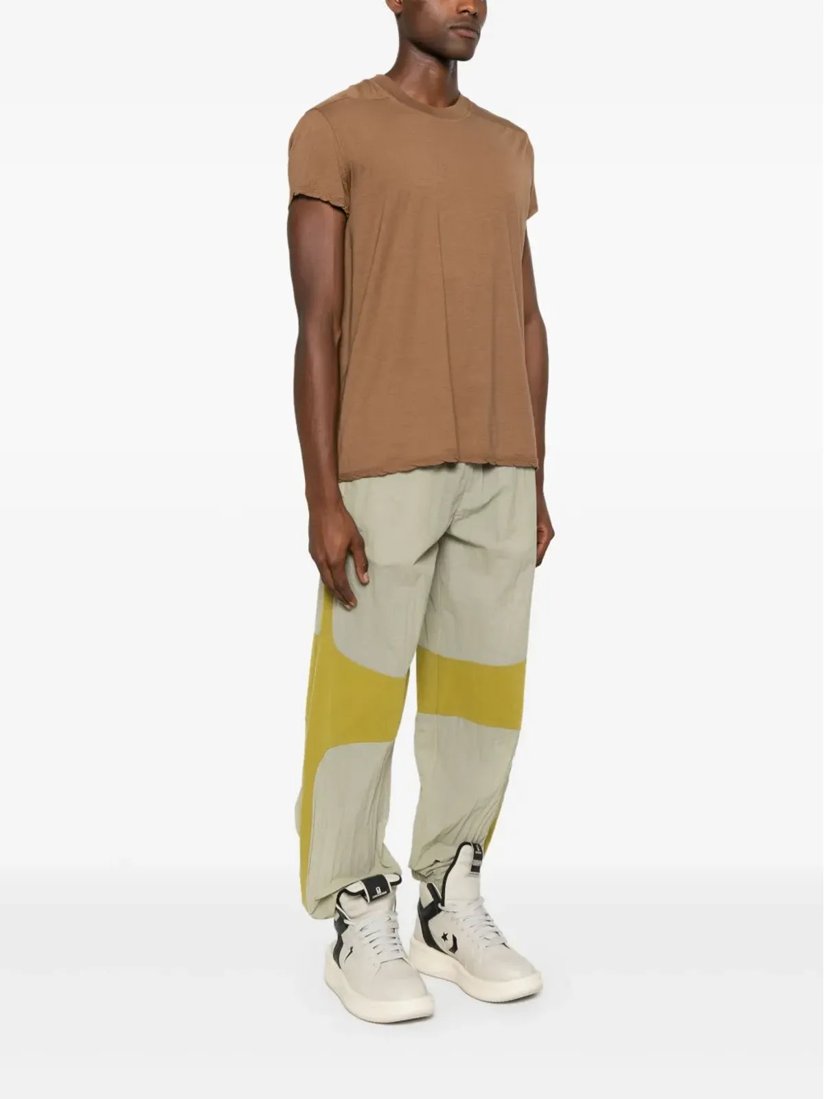 Rick Owens DRKSHDW Small Level オーガニックコットン Tシャツ - 画像3