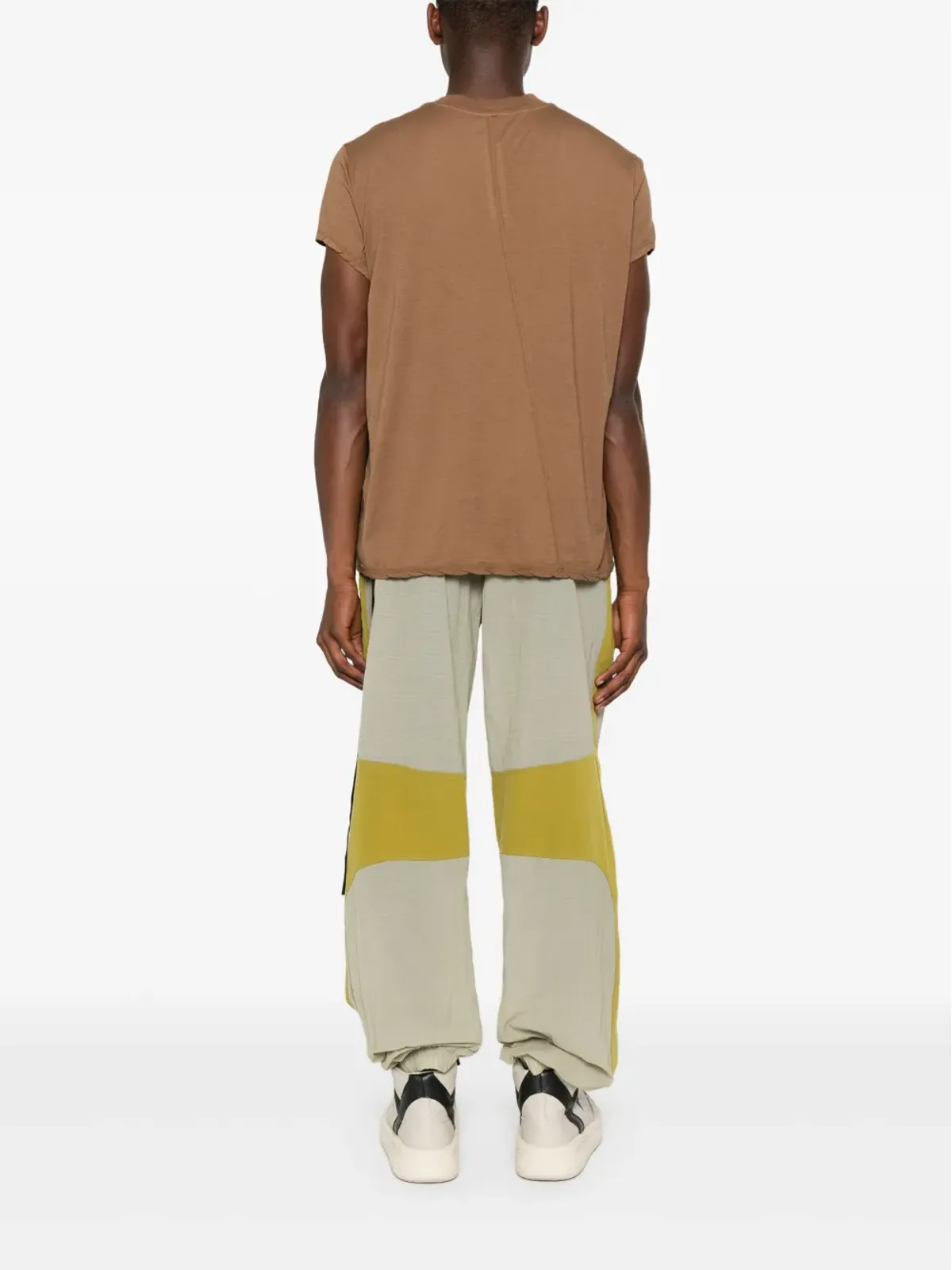 Rick Owens DRKSHDW Small Level オーガニックコットン Tシャツ - 画像4