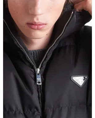 Prada Re-Nylon ダウンジャケット - ブラック - サムネイル4