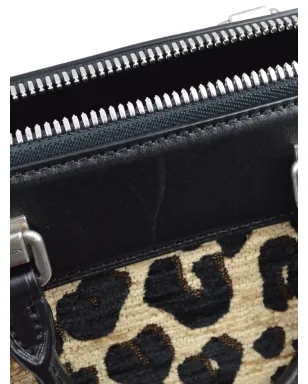 Louis Vuitton ビンテージ レオパードベビー バッグ ブラック - サムネイル5