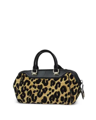 Louis Vuitton ビンテージ レオパードベビー バッグ ブラック - サムネイル2