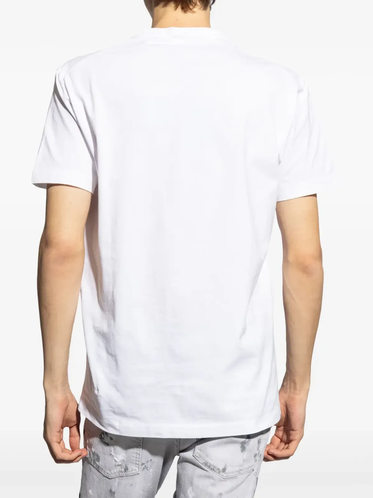 DSQUARED2 ロゴスタンプ コットン混紡 Tシャツ - 画像4
