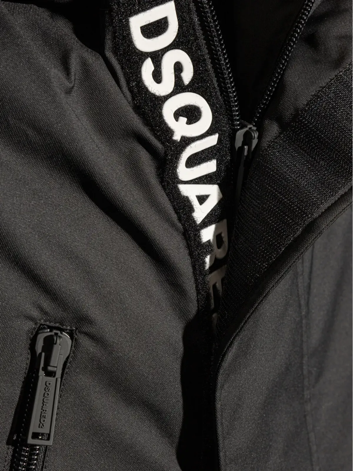 DSQUARED2 フード付きパーカ ブラック - 画像5