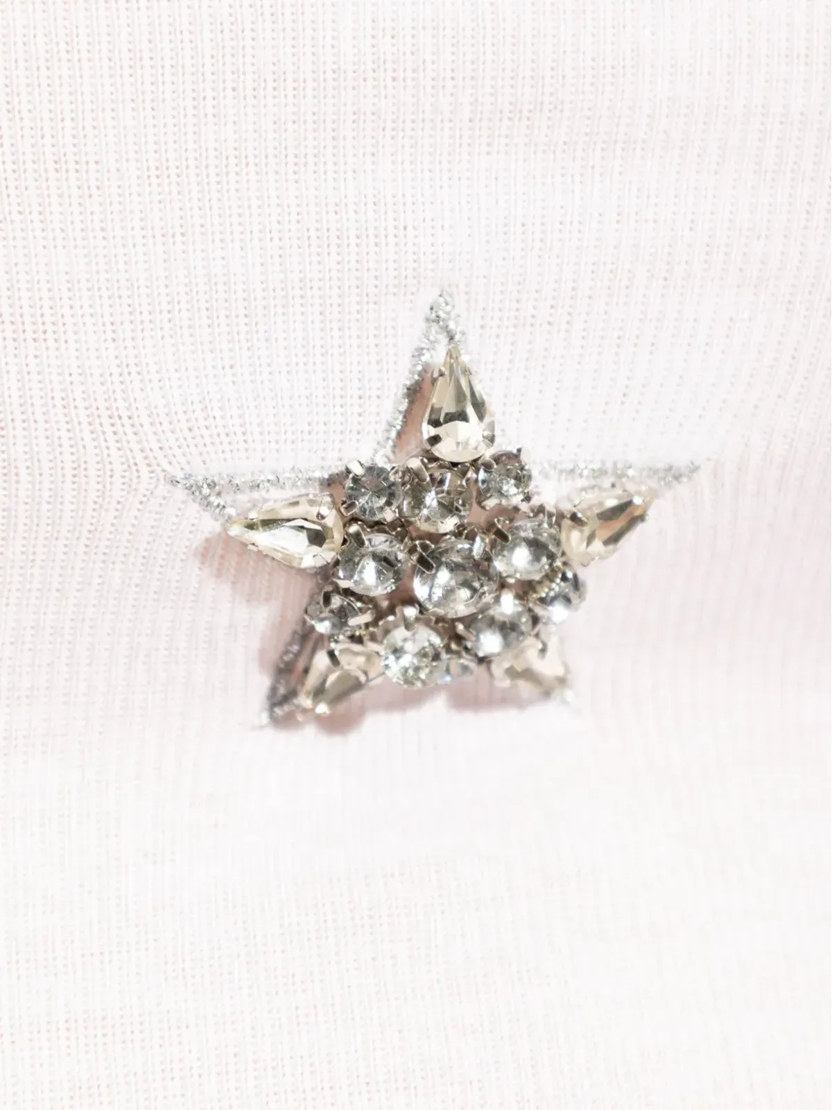 Stella McCartney スターアップリケ入りリヨセル タンクトップ - ホワイト - 画像5