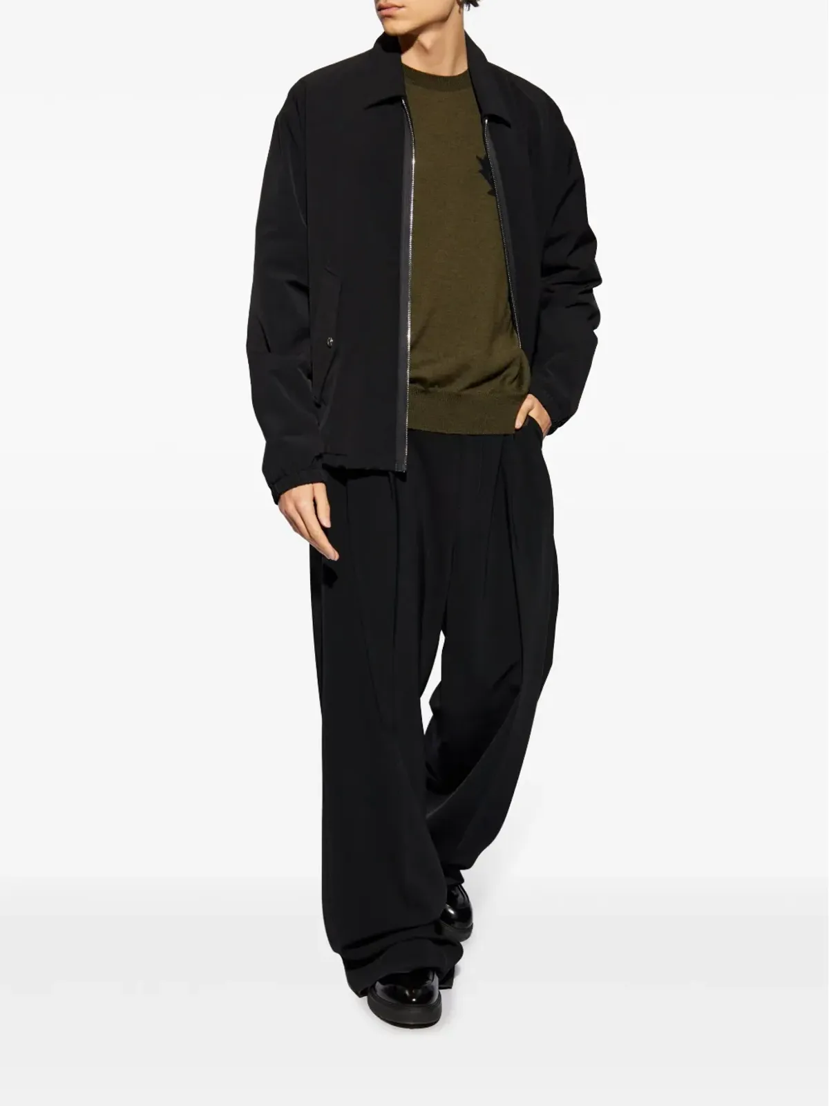 DSQUARED2 Maple Leafインターシャ セーター - 画像2