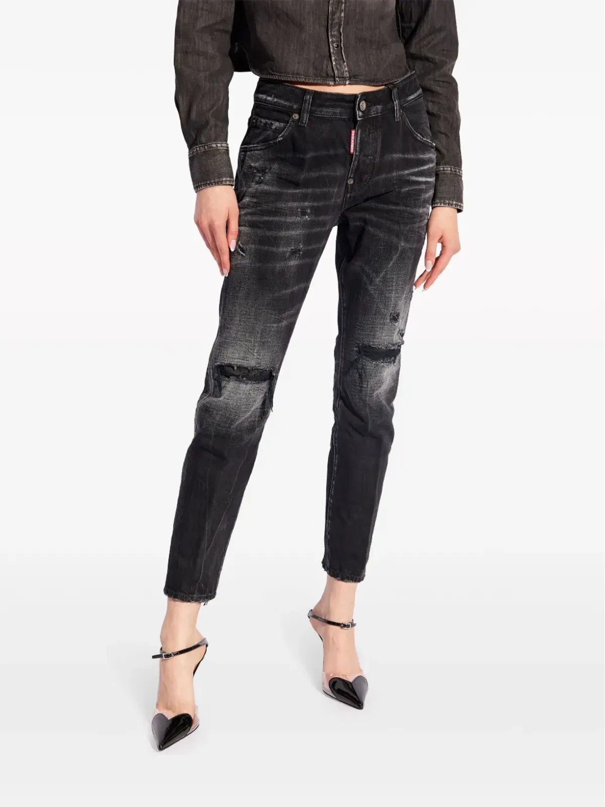 DSQUARED2 クールガール スキニージーンズ - 画像3